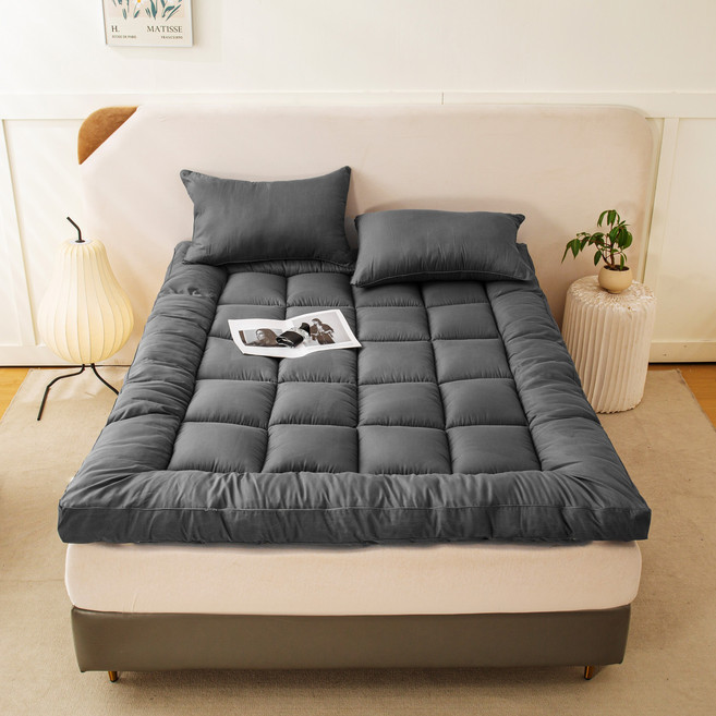 셀미닉 통세탁 사계절 토퍼 10cm 두께감, 차콜