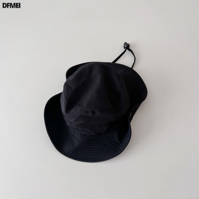 DFMEI 儿童防晒遮阳帽牛仔渔夫帽女童夏季户外出游登山帽男童薄款帽子