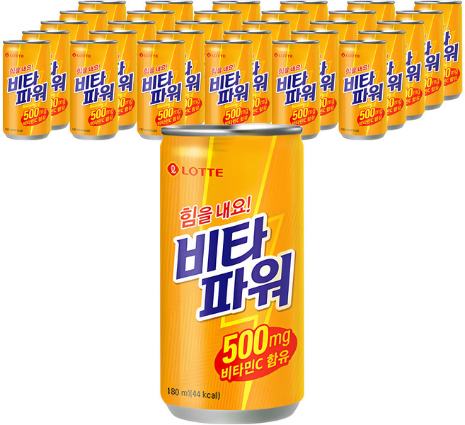 롯데칠성음료 비타파워, 180ml, 90개