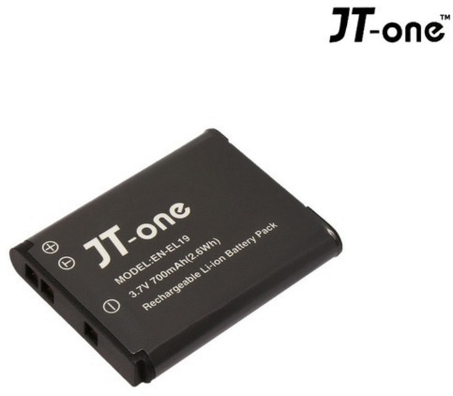 제이티원 니콘 EN-EL19 호환배터리 Coolpix S4300 S5200 S6900 S6600 S4150 S4100 S3600