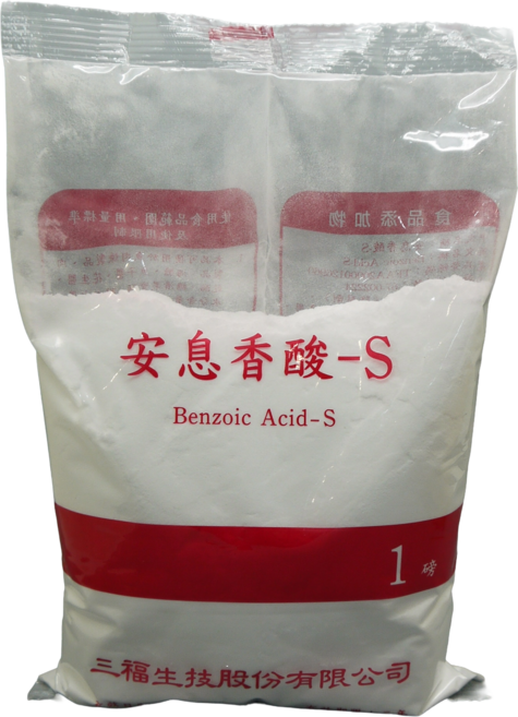 大港化工原料行 安息香酸 食品級 - 台灣 三福化工 苯甲酸 防腐劑, 450g, 2個