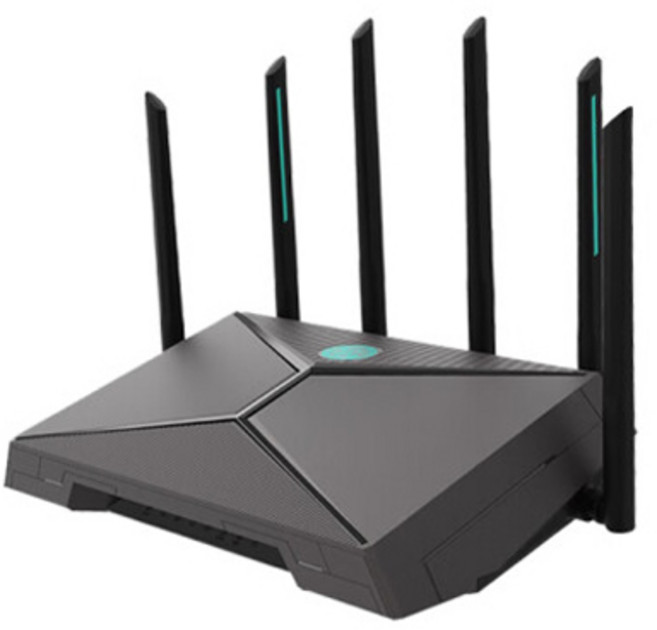 에이수스 ASUS TX-AX6000 무선 게이밍 쿼드코어 2.0GHz 고속 라우터, 1개