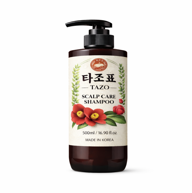 타조표 스칼프 케어 샴푸 두피케어 약산성 볼륨 샴푸, 1개, 500ml