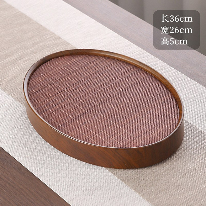 티버스 차판 다도 차판, 1개, 중호 황산지색(수원다반) 36x25x5 t074