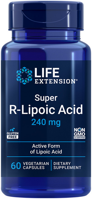 라이프익스텐션 슈퍼 R-리포산 240mg 베지캡슐 60정, 3개