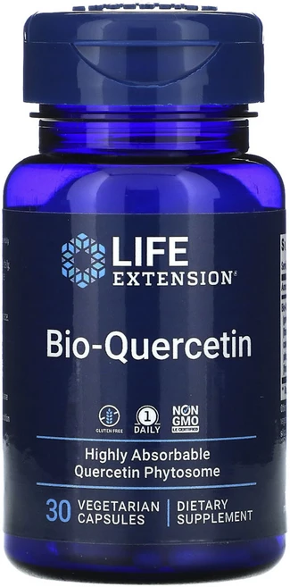 라이프익스텐션 케르세틴 캡슐, 30정, 1개 - 쿠팡