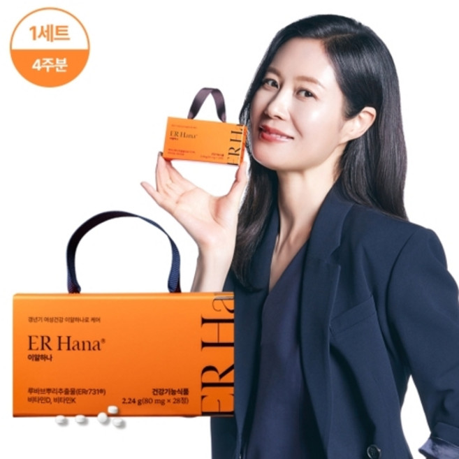이알하나 ERr731 중년 여성 영양제, 1개, 28정
