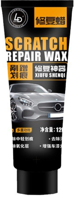汽車刮痕修復劑 車漆劃痕蠟 刮痕修復蠟, 1個, 修復蠟120ml(海綿擦)