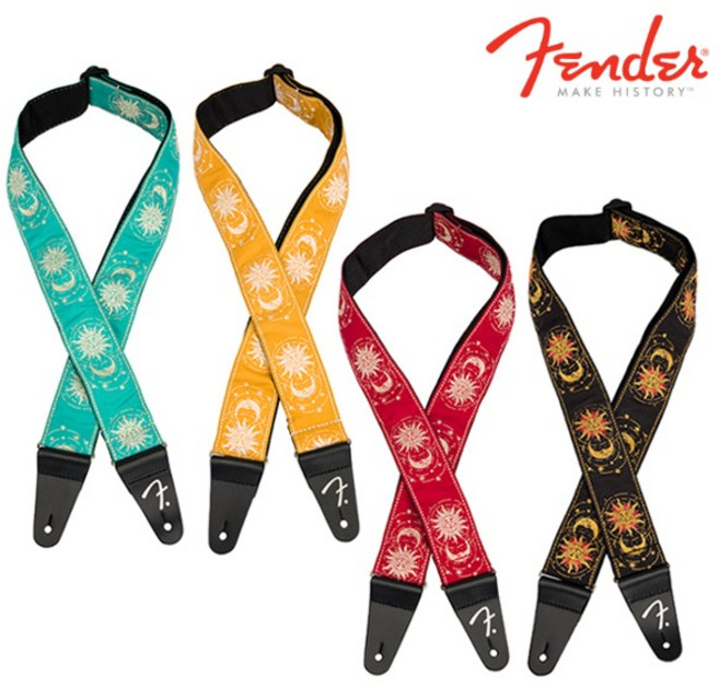 펜더 아메리칸 빈티지2 썬 일렉 베이스 통기타 스트랩 멜빵, BUTTERSCOTCH BLONDE, 1개