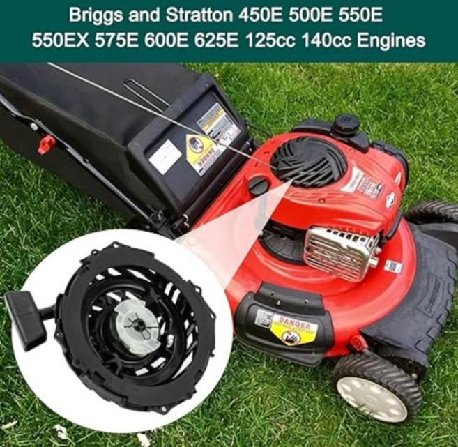 리코일 스타터 브릭스 & 스트래튼 593959 450E 500E 550E 575EX 600E 625E 300E 450E 500E 550E 550EX 575E