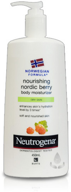 뉴트로지나 노르딕베리 모이스춰라이저 바디로션, 450ml, 1개