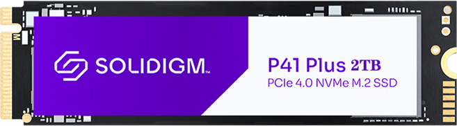솔리다임 P41 플러스 M.2 PCLE4 NVME SSD, 2TB