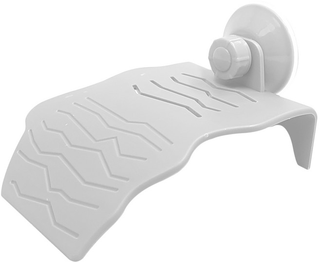 노모이펫 NF-02 에그쉘 수생거북이 부착형 바스킹 플렛폼 S 화이트, 1개, 200g