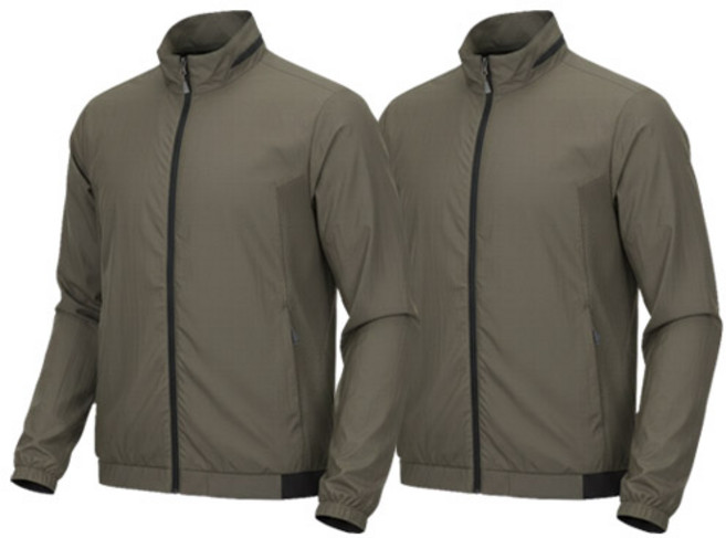 [1+1] 남성 타공 메쉬 에어플로우 나일론 자켓 SWJ382 윈드자켓 바람막이 봄 가을 춘추 간절기 여름 메쉬자켓 타공 골프 스포츠