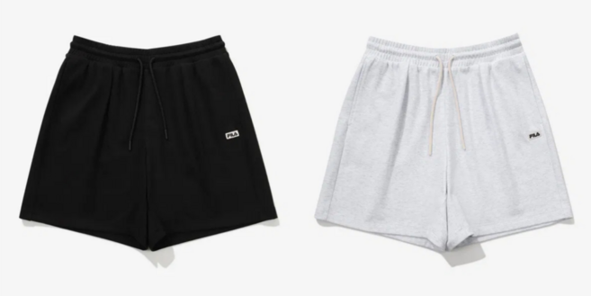 휠라 FILA 여성 에센셜 4부 반바지 FS2TRG2151F