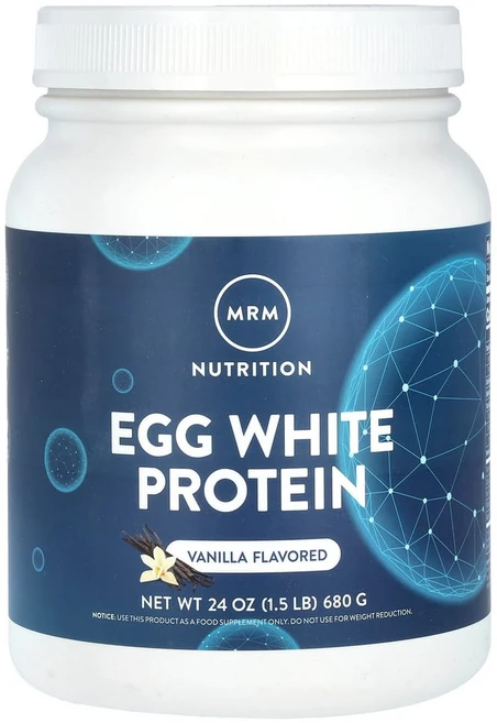 MRM 계란 흰자 단백질 바닐라 680g(1.5lb), 1개, 680g, 680g - 쿠팡