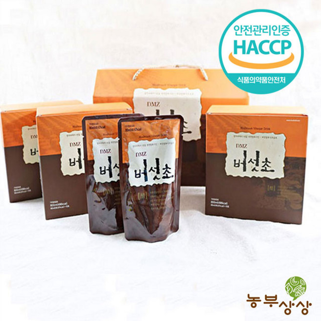 항아리발효 건강음료 버섯음료 버섯식초 DMZ버섯초, 30개, 100ml