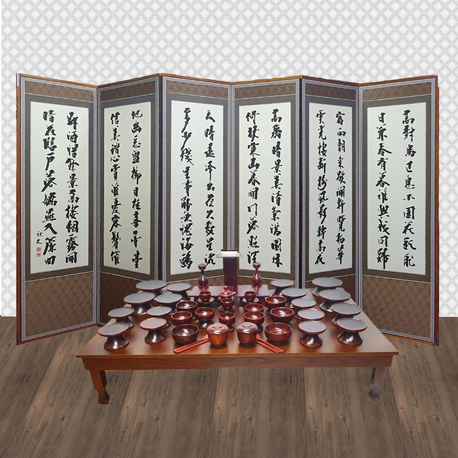 남원목기 제기세트, 1개, 17번.물푸레고급진47p