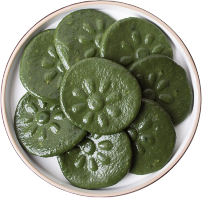 [생산자판매] 산머루마을 영광 모시송편, 1.2kg, 1개, 생 모시개떡(25개)