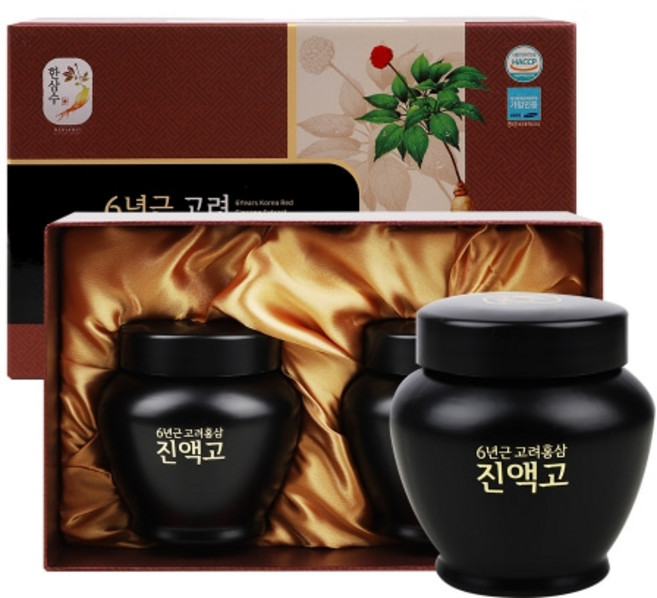 더좋은날 SAM 6년근 한삼수고려홍삼진액고 500g, 1kg, 1박스