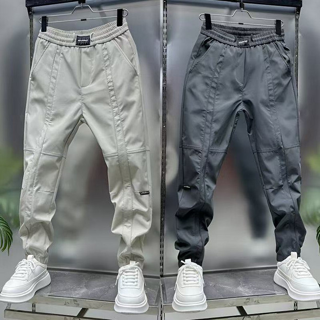 십전십미 추동 남성 조거 캐주얼 스판 밴딩 슬랙스