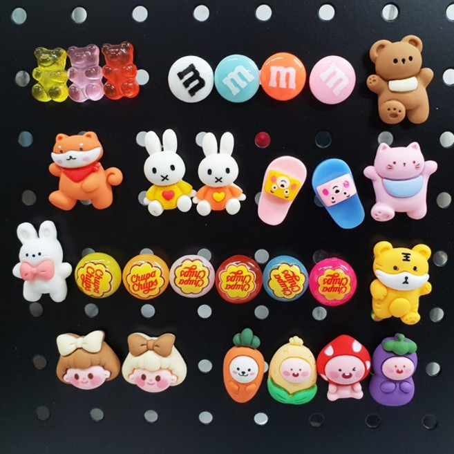 홈데코 인테리어 냉장고자석세트 감성 캐릭터자석, 1 곰젤리