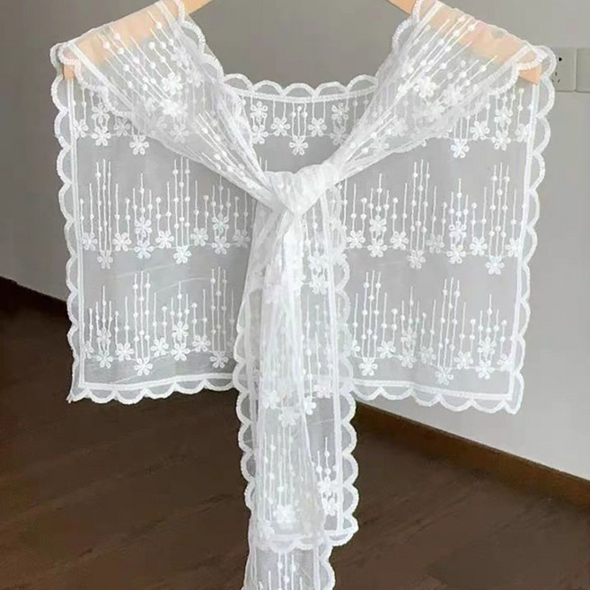 지고다그 여성 여름 레이스 랩 스커트 레이어드 허리 장식 쉬폰 디자인 체형커버 포인트 데일리 스타일링 아이템 MYA0464