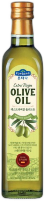 폰타나 엑스트라버진 올리브유, 1개, 500ml