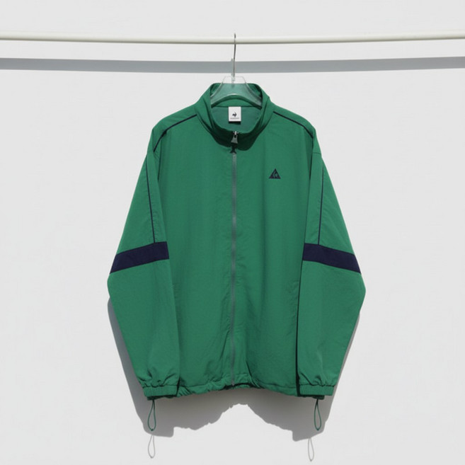 르꼬끄 유니 루즈핏 메쉬 셋업 자켓 26SS (그린)