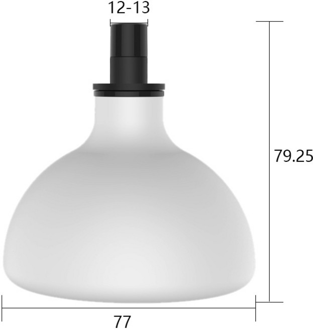 拍痰神器 電動拍背器 矽膠杯, 灰色18 - 19mm-大號, 1個