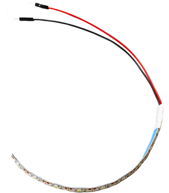 아두이노 LED 스트립타입 8구 점퍼선형 / LED Strip Type 8 Segment, 1개