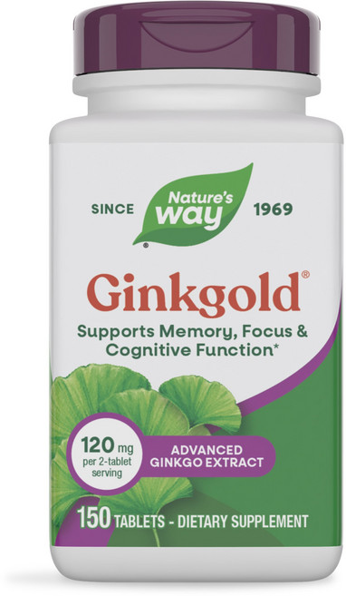 네이쳐스웨이 징크골드 60mg 포 멘탈 샤프니스 타블렛, 1개, 150개, 150정