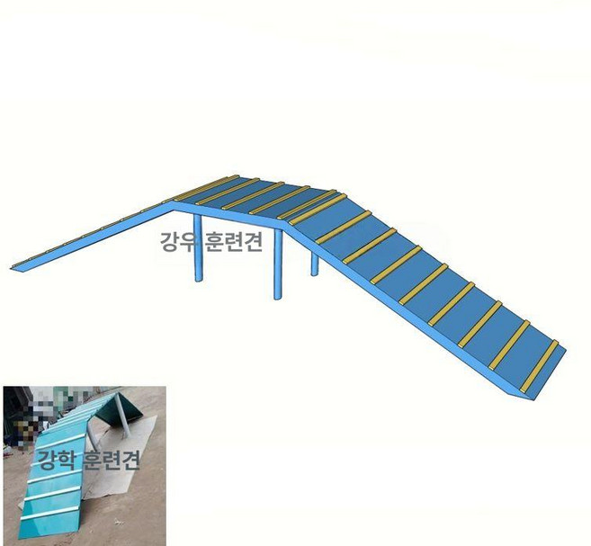 실외 강아지 어질리티 장비 교구 터널 장애물 훈련용품, 1개, 등반 보조