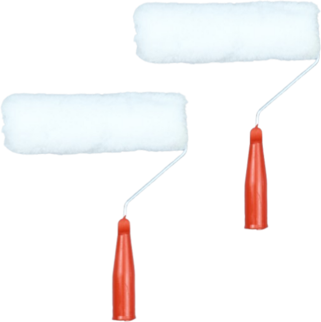 나라에센셜 핫멜트공법 페인트 롤러 도구 수성 유성 겸용, 2개