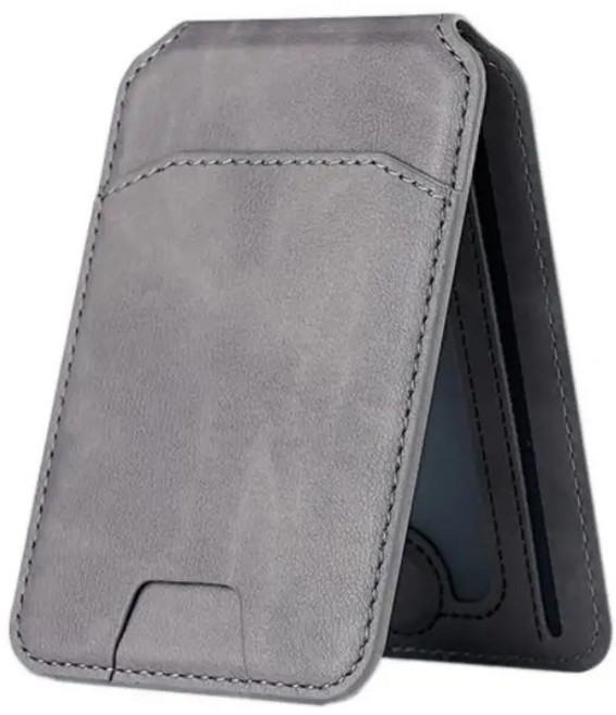 한우리 맥세이프 지갑형 카드홀더/카드3개입/1P/세가지 색상, 1개, 그래이