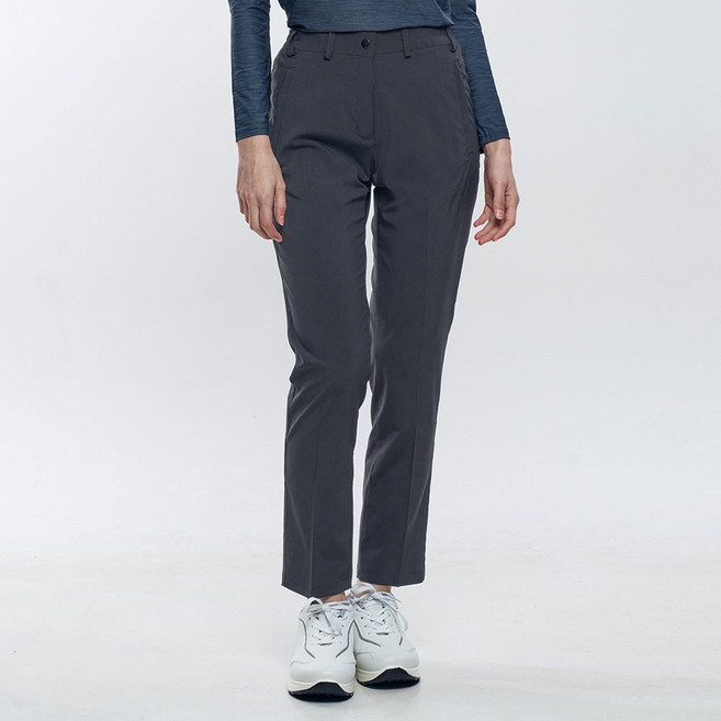 <스타일랑> 여성 스판 벨트 바지 / 라이트한 옆밴딩 등산 아웃도어 골프 스포츠 운동복 빅사이즈 스판 멀티 팬츠