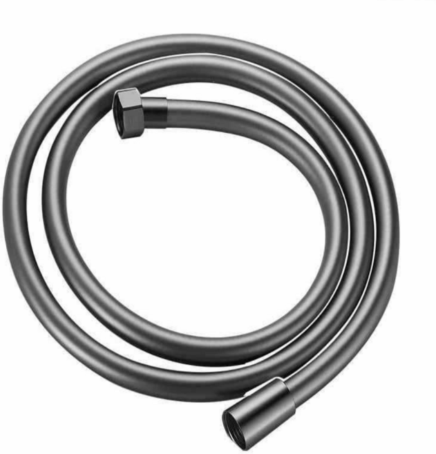 소로비 PVC 친환경 샤워호스, 그레이, 1.5m
