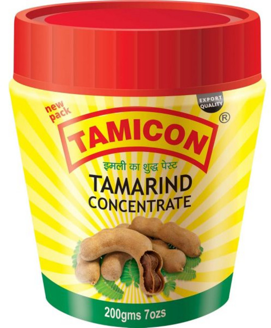 Tamicon 프레스로 푸드 타마린드 페이스트 7.1온스 30ml (200g) 일본 출고 향신료, Tamicon 프레스로 푸드 타마린드 페이스트 7.1온, 200g, 1개