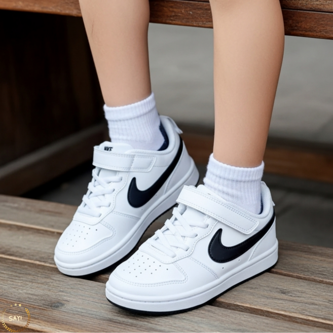 [국내매장정품] 나이키 아동 운동화 스니커즈 코트 버로우 로우 리크래프트 SENKCBWB