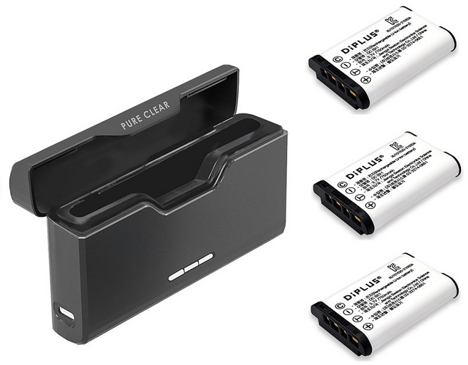 퓨어클리어 소니 NP-BX1 3구 충전기+NP-BX1 호환배터리 3개 세트 ZV-1F ZV-1 RX100M7 M6 M5A M5 M4 M3 M2 RX100 RX1RII RX1R, 퓨어클리어 NP-BX1 3구 충전기+호환배터리 3개, 1개
