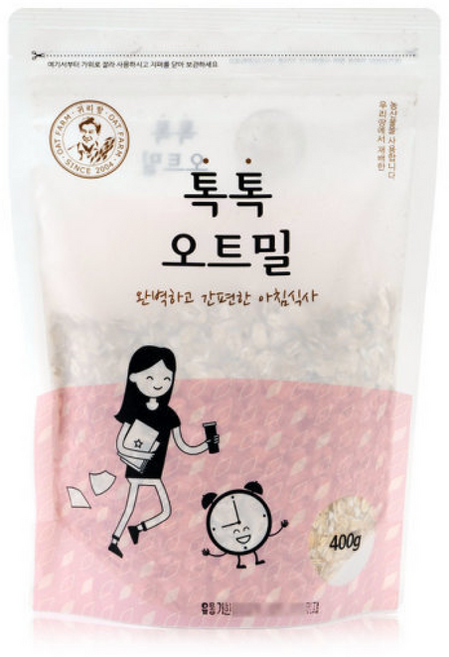 국내산 정읍 명품귀리 톡톡 오트밀, 1개