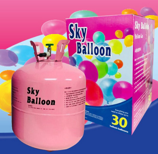 헬륨풍선세트(20 30개입) / 안전한저압 헬륨가스 헬륨풍선 천장풍선 파티, A17.퍼플라세트+헬륨(30입)