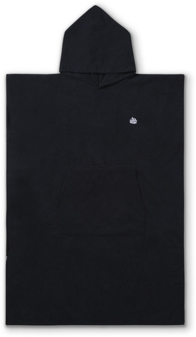 SLOTHFUL 連帽吸水毛巾衣 超吸水速乾 柔軟親膚 居家旅行必備, 成人-黑(SPAD036), 1個