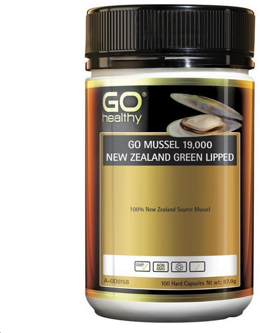 고헬시 뉴질랜드 초록입홍합 고함량 19000mg 100 Hard Capsule 독점 사이즈 원어데이, 100정, 1개