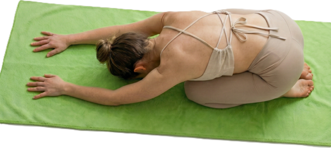 에코리즈 초극세사 논슬립 요가타올, 1개, 그린