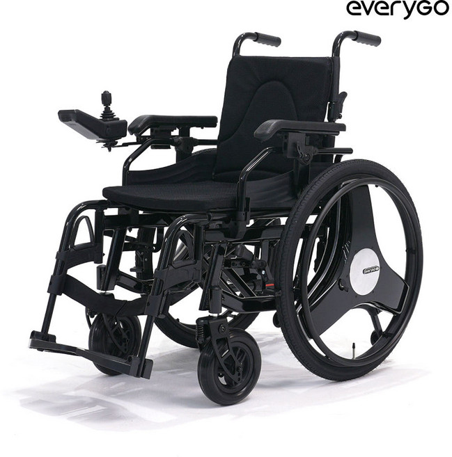 에브리고 접이식 폴딩 장애인 경량 전동 휠체어 장거리 주행 HC1, 1개