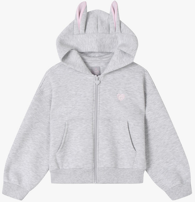 신디키즈 NC경산점 "25년 봄신상품 세일" 여아 아동 초등학생 도톰한 후드집업