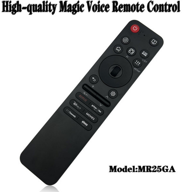 MR25GA AKB76046603 음성 매직 리모컨 LG 2025 스마트 AI TV OLED B5 C5 G5 음성 포인터 기능 컨트롤러, [02] MR25GA MOVIES