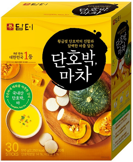 담터 단호박마차, 17g, 30개입, 1개