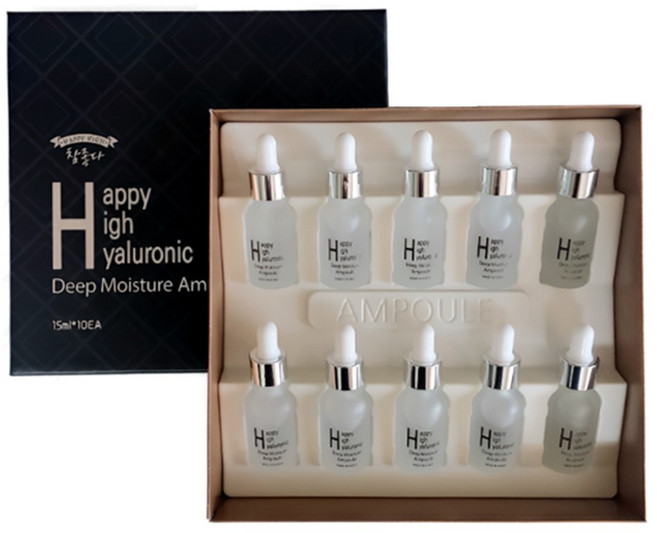참좋다 히알루론산 앰플 15ml x 10개 (쇼핑백동봉) - 마스크팩 증정